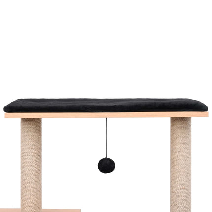 Arbre À Chat Avec Tapis À Gratter En Sisal 104 Cm