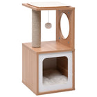 Arbre À Chat Avec Tapis À Gratter En Sisal 60 Cm
