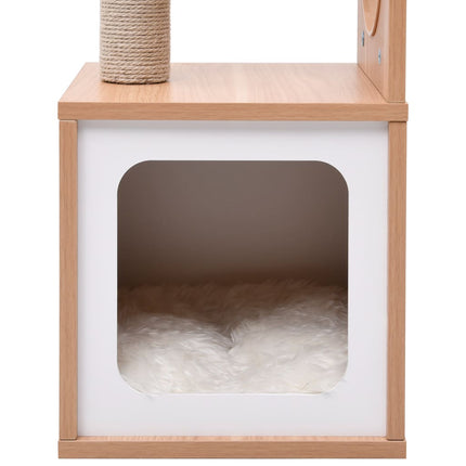 Arbre À Chat Avec Tapis À Gratter En Sisal 60 Cm
