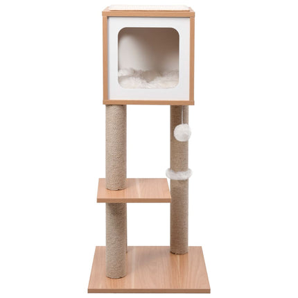 Arbre À Chat Avec Tapis À Gratter En Sisal 90 Cm