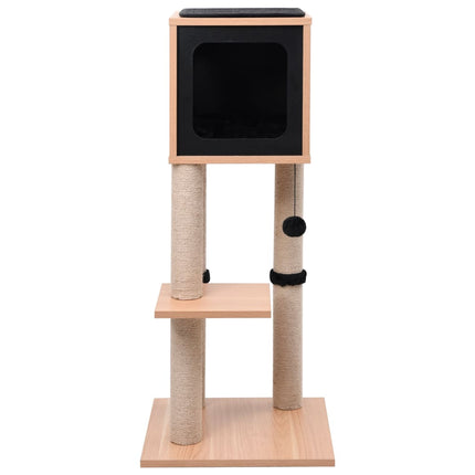 Arbre À Chat Avec Tapis À Gratter En Sisal 90 Cm