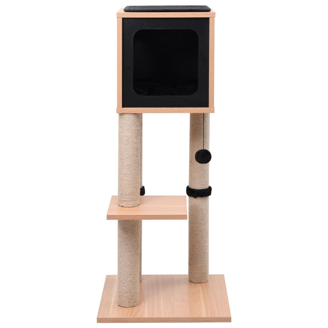 Arbre À Chat Avec Tapis À Gratter En Sisal 90 Cm