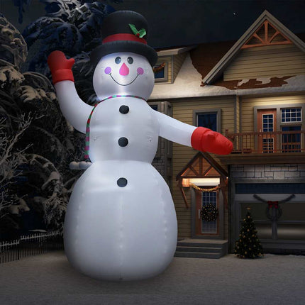 Bonhomme De Neige Gonflable De