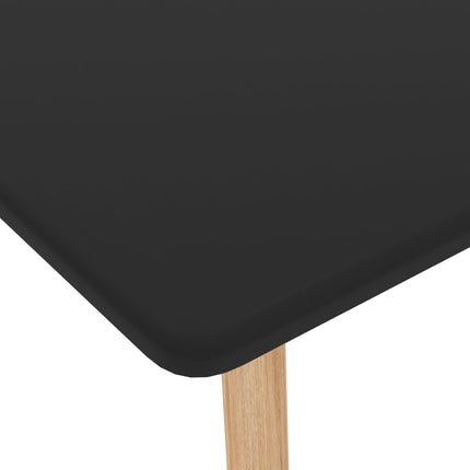 Table De Bar 120X60X105 Cm Mdf Et Bois De Hêtre Massif