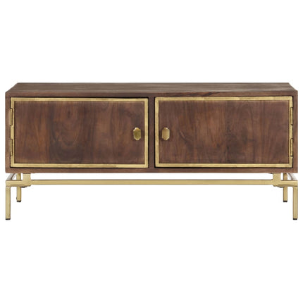 Table Basse 90X50X40 Cm Bois De Manguier Massif