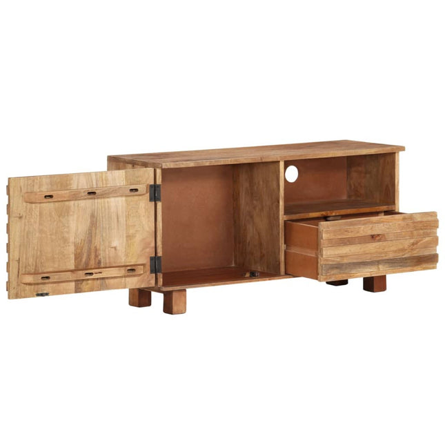 Meuble Tv 90X30X45 Cm Bois De Manguier Massif