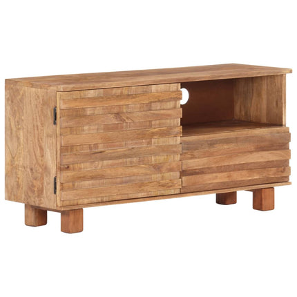 Meuble Tv 90X30X45 Cm Bois De Manguier Massif