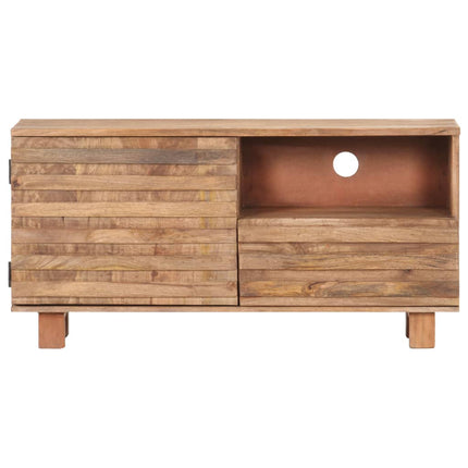 Meuble Tv 90X30X45 Cm Bois De Manguier Massif