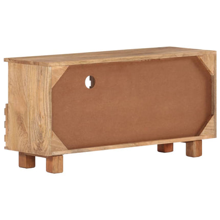 Meuble Tv 90X30X45 Cm Bois De Manguier Massif