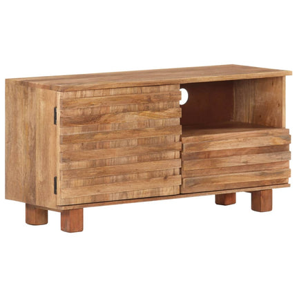 Meuble Tv 90X30X45 Cm Bois De Manguier Massif