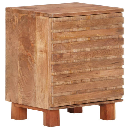 Table De Chevet 40X35X51 Cm Bois De Manguier Solide