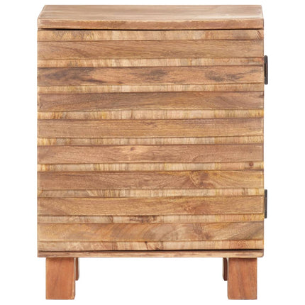 Table De Chevet 40X35X51 Cm Bois De Manguier Solide