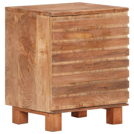 Table De Chevet 40X35X51 Cm Bois De Manguier Solide
