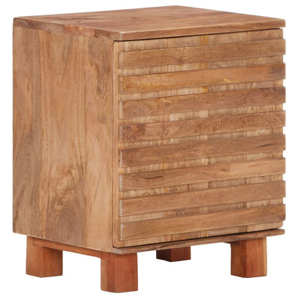 Table De Chevet 40X35X51 Cm Bois De Manguier Solide