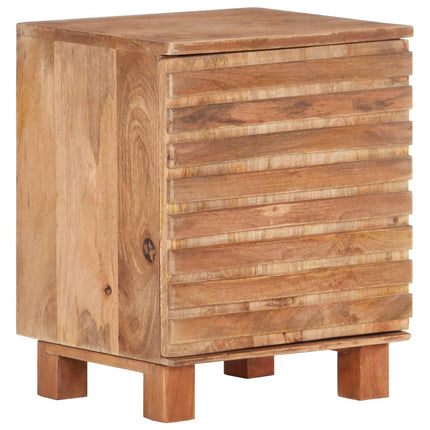 Table De Chevet 40X35X51 Cm Bois De Manguier Solide