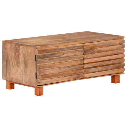 Table Basse 90X50X40 Cm Bois De Manguier Massif