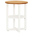 Table D'appoint 40 X 50 Cm Bois De Chêne Massif