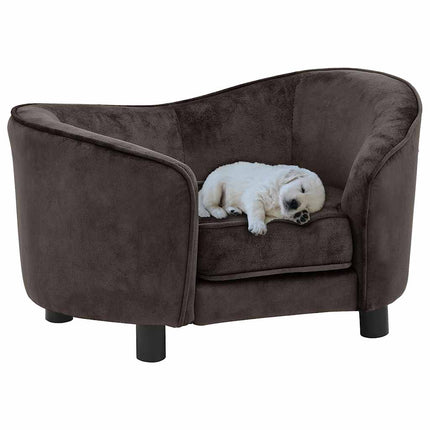 Canapé Pour Chien 69X49X40 Cm Peluche