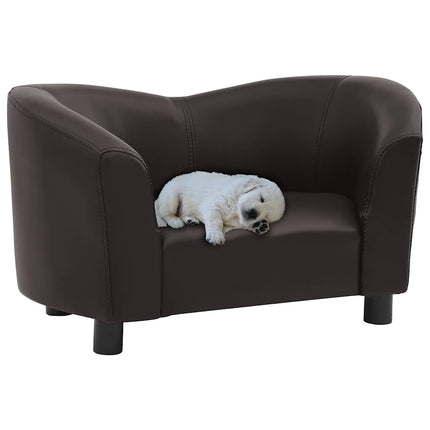 Canapé Pour Chien 67X41X39 Cm Similicuir
