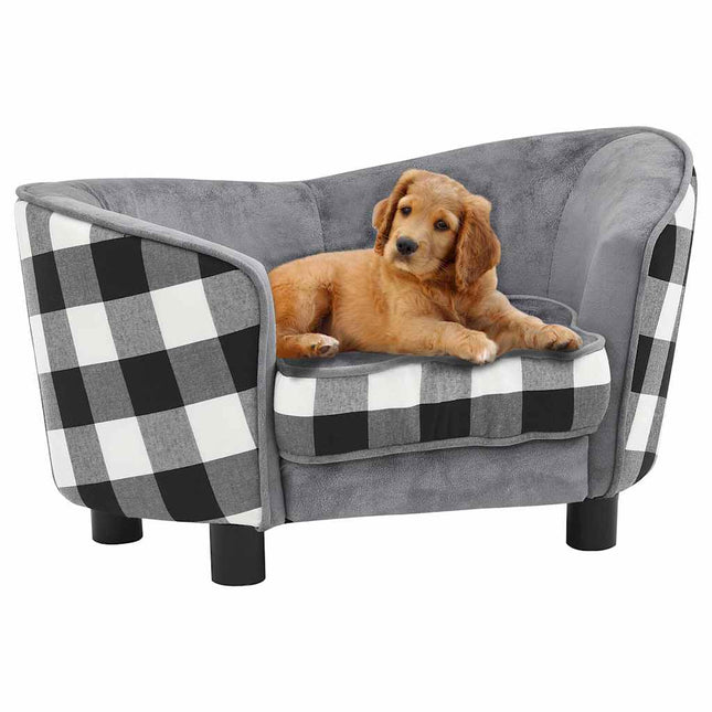 Canapé Pour Chien 68X38X38 Cm Peluche