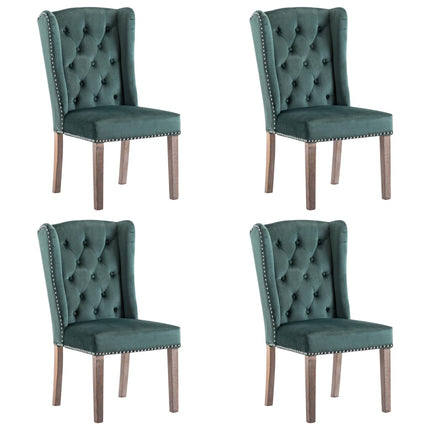 Chaise De Salle À Manger Velours