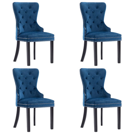Chaises À Manger Lot De 2 Velours
