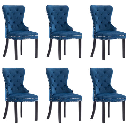 Chaises À Manger Lot De 2 Velours