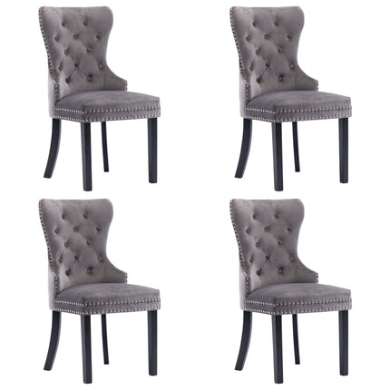 Chaises À Manger Lot De 2 Velours