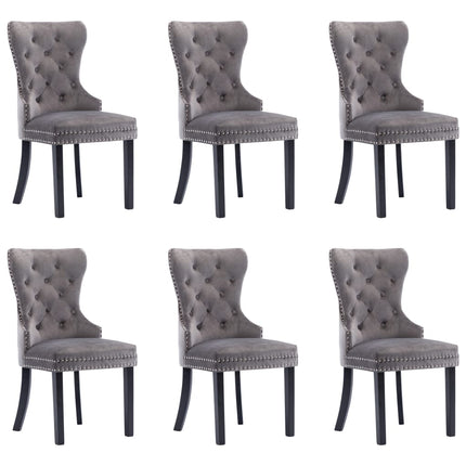 Chaises À Manger Lot De 2 Velours