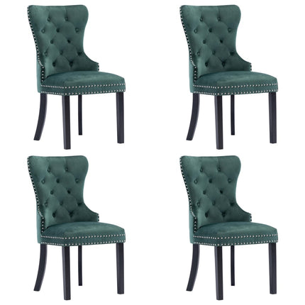 Chaises À Manger Lot De 2 Velours