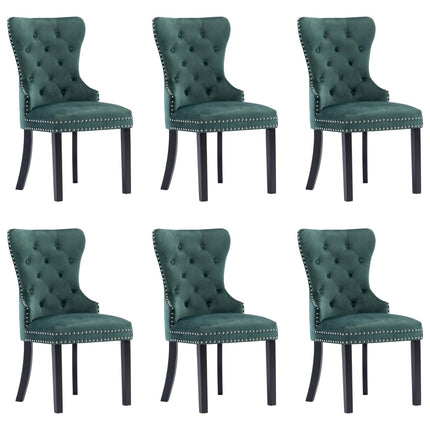 Chaises À Manger Lot De 2 Velours