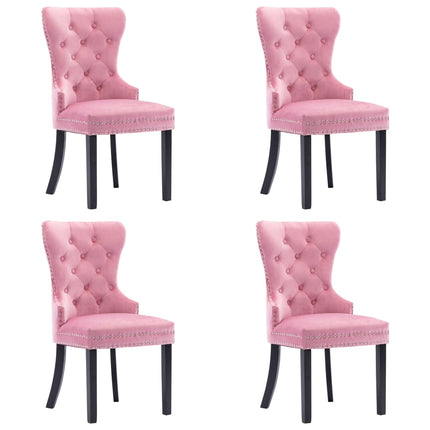 Chaises À Manger Lot De 2 Velours