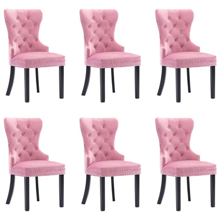 Chaises À Manger Lot De 2 Velours