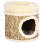 Maison Pour Chat Avec Coussin De Luxe 33 Cm Herbiers Marins