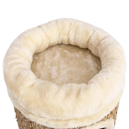 Maison Pour Chat Avec Coussin De Luxe 33 Cm Herbiers Marins
