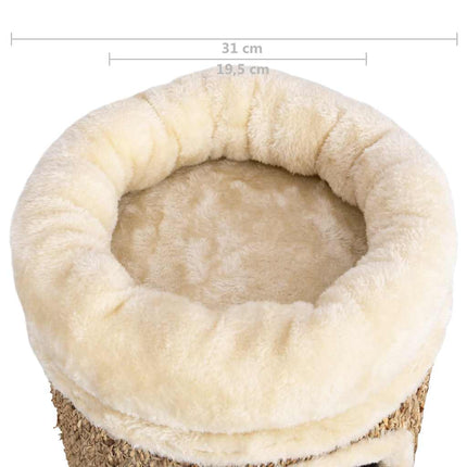 Maison Pour Chat Avec Coussin De Luxe 33 Cm Herbiers Marins