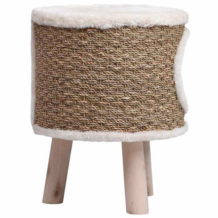 Maison Pour Chat Avec Pieds En Bois 41 Cm Herbiers Marins
