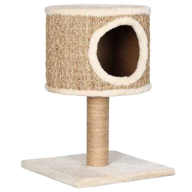 Arbre À Chat Avec Appartement Et Griffoir 52 Cm Herbiers Marins
