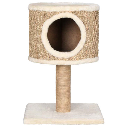Arbre À Chat Avec Appartement Et Griffoir 52 Cm Herbiers Marins