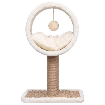 Arbre À Chat Et Tunnel Supérieur Et Jouet 56 Cm Herbiers Marins
