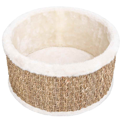 Panier Pour Chat Rond 36 Cm Herbiers Marins