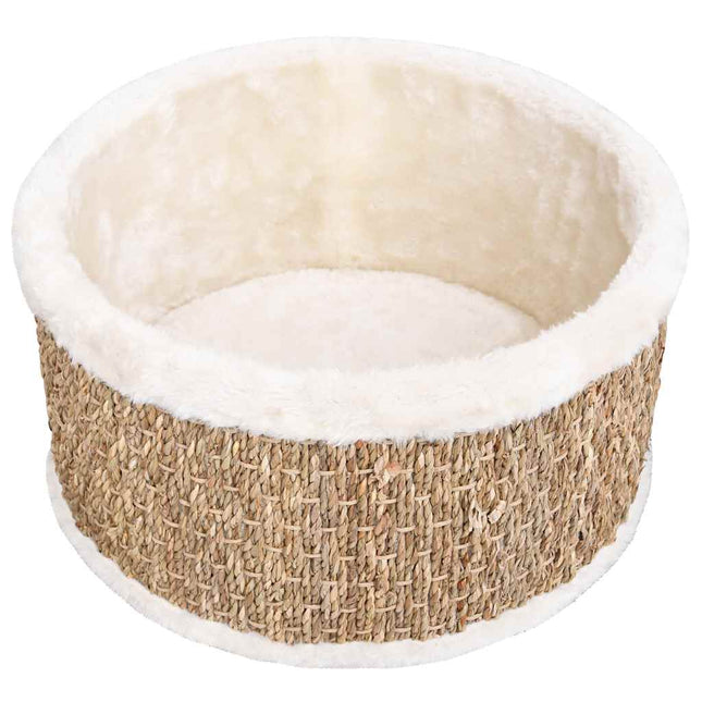 Panier Pour Chat Rond 36 Cm Herbiers Marins