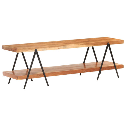 Meuble Tv 160X40X50 Cm Bois Solide De Manguier