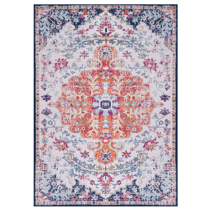 Tapis Imprimé Multicolore Tissu