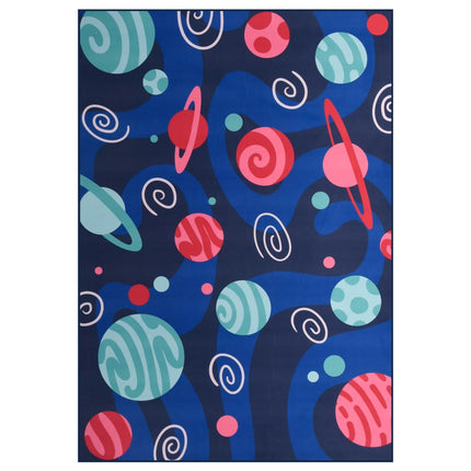 Tapis Imprimé Multicolore Tissu