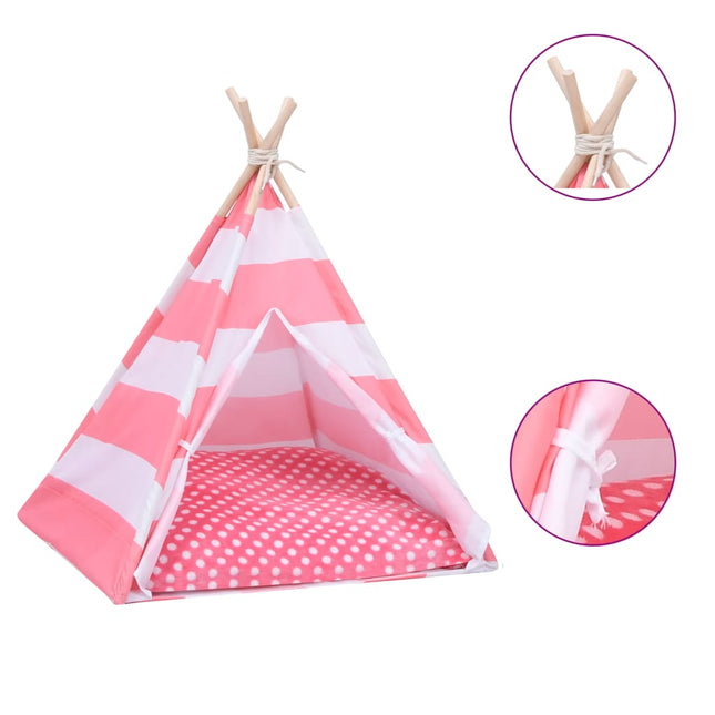 Tente Pour Chats Avec Sac Peau De Pêche Rayures