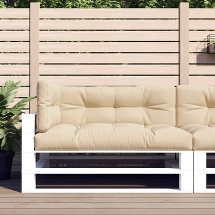 Coussins De Palette Lot De 3 Motif De Feuilles Tissu