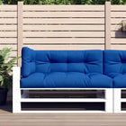 Coussins De Palette Lot De 3 Motif De Feuilles Tissu