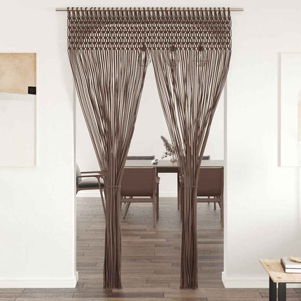 Rideau En Macramé 140X240 Cm Coton