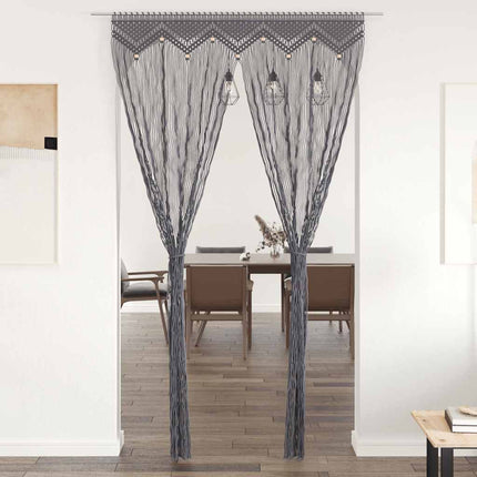 Rideau En Macramé 140X240 Cm Coton